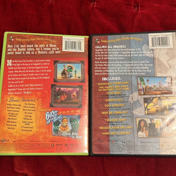 Veggie Tales DVD Lot (bundle of 6) Movie Shows - Picture 8 of 16